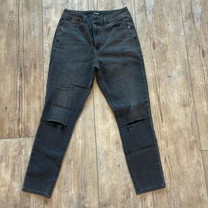 Express Cropped Skinny Black